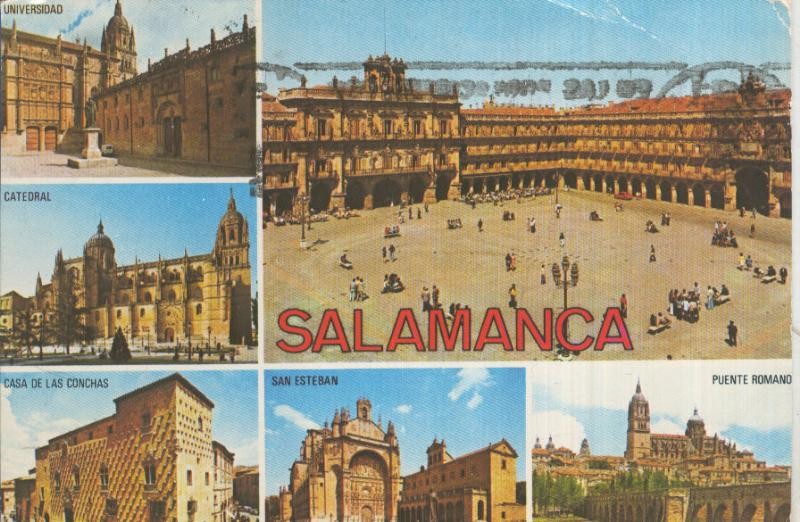 Postal 5300 : Vistas varias de Salamanca