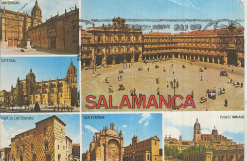 Postal 5300 : Vistas varias de Salamanca