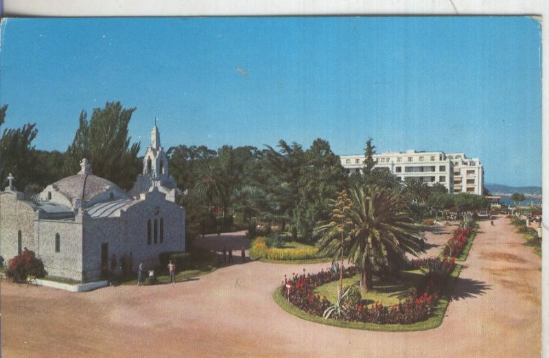 Postal 5305 : Iglesia y Hote de la Toja