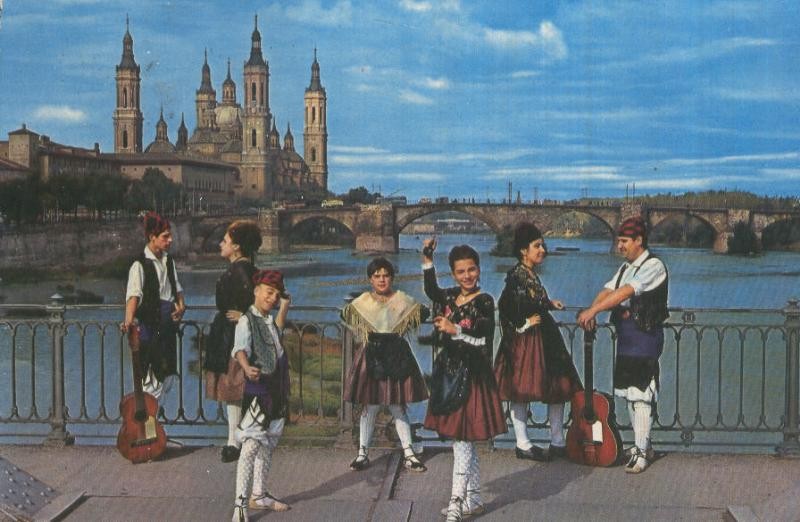 Postal 5317 : Grupo folclorico (Zaragoza)