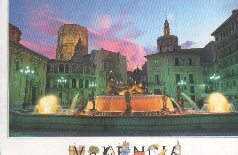 Postal 5346 : Plaza de la Virgen, Valencia