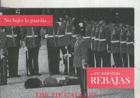 Postal 5368 : Propaganda comercial The Tie Gallery de Madrid