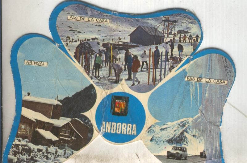Postal 5394 : Andorra: Pas de la Casa y Arinsal