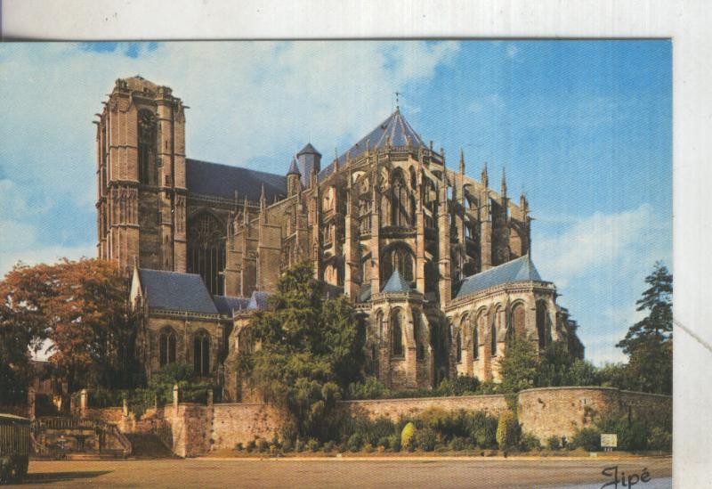 Postal 5408 : Cathedrale St. Julien de Le Mans-Francia