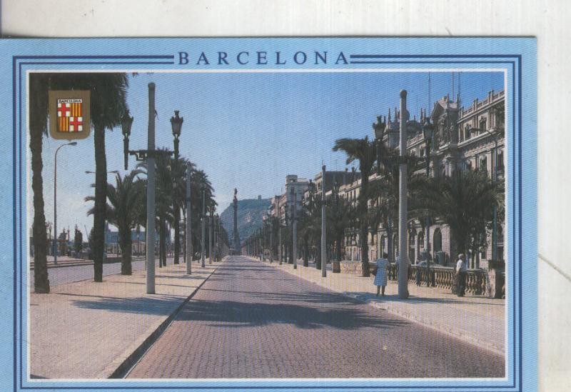 Postal 5412 : Paseo de Colon (Barcelona)