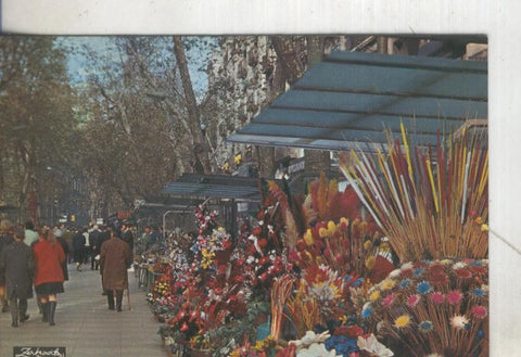 Postal 5420 : Rambla de las Flores de Barcelona