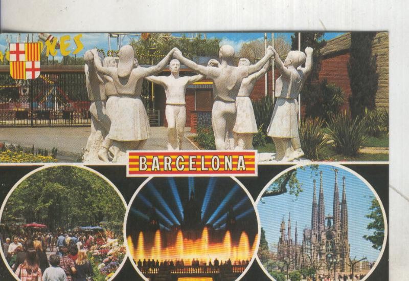 Postal 5422 : Bellezas de Barcelona