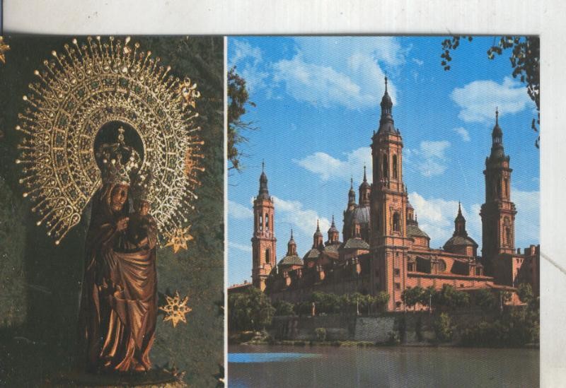 Postal 5431 : Virgen y templo del Pillar de Zaragoza