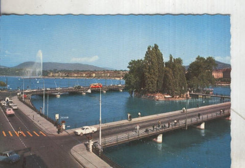 Postal 5438 : Isola Rousseau e Fontana de Geneve