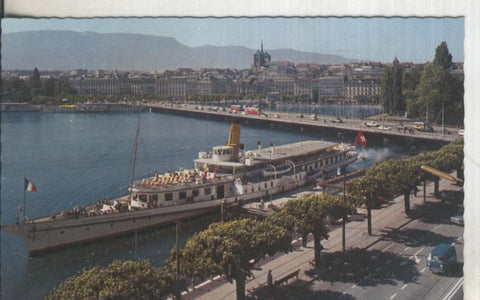 Postal 5441 : La rade de Geneve