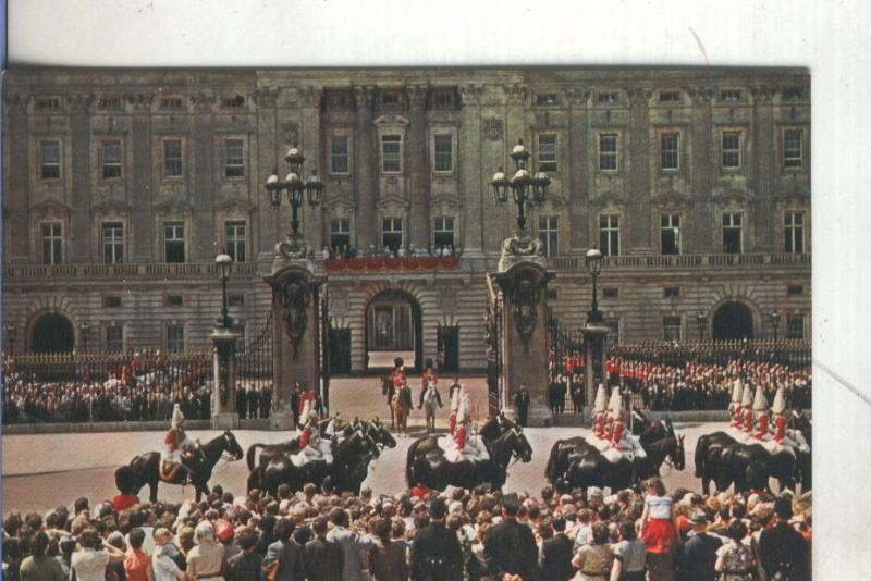 Postal 5462 : Guardia Real en Buckingham Palace de London