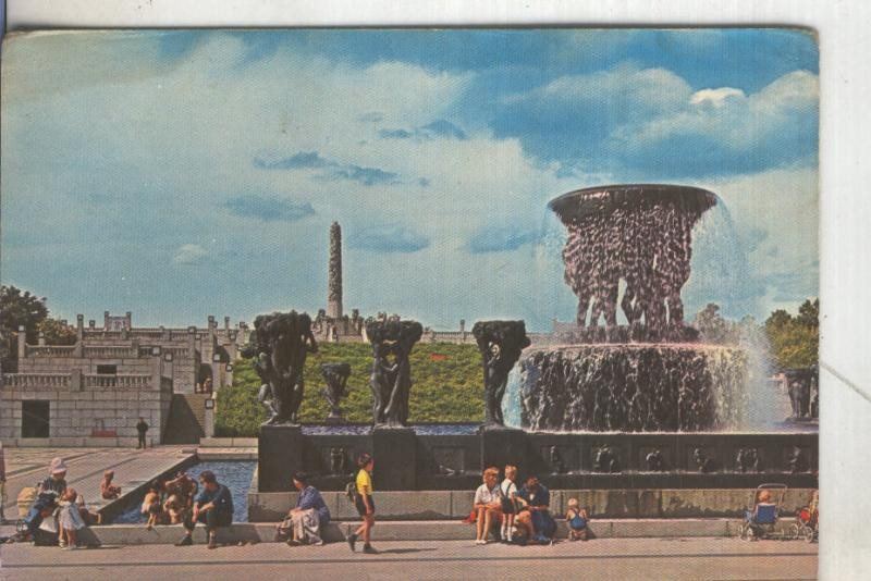 Postal 5464 : The Fountain de Oslo-Noruega