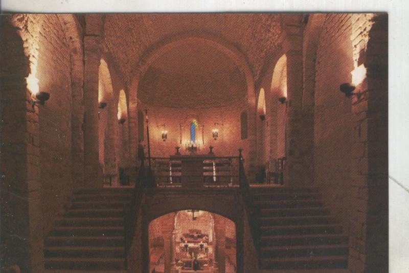 Postal 5473 : Cripta de la iglesia romanica de Olius (Solsones)
