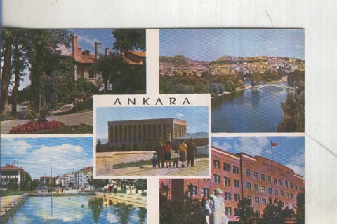 Postal 5482 : Vistas de Ankara-Turquia