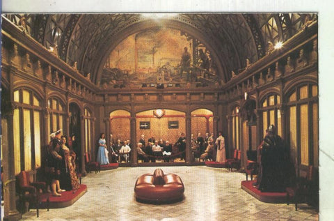 Postal 5505 : Propaganda del Museo de Cera de Barcelona