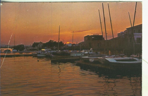 Postal 5519 : Puesta de sol en Torrevieja (alicante)
