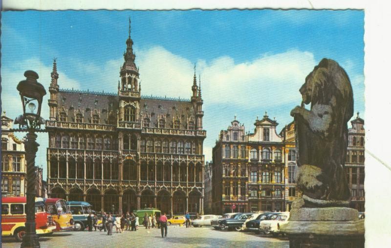 Postal 5549 : Grand Place et Maison du Roi (Bruxelles-Belgica)