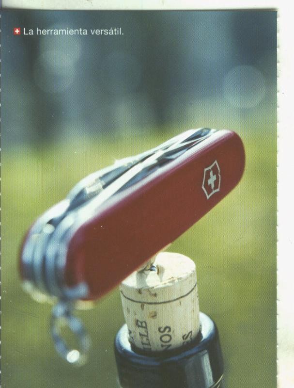 Postal 5602 : Propaganda de Suiza: la herramienta versatil