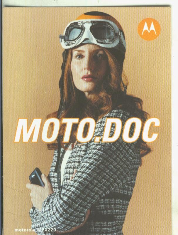 Postal 5611 : Propaganda de Motorola MPX220