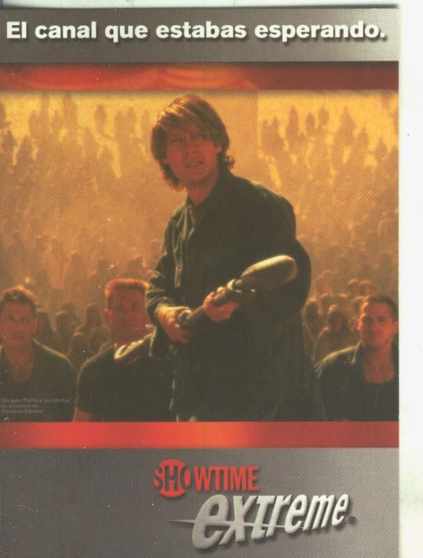 Postal 5613 : Propaganda de Cine Showtime extreme