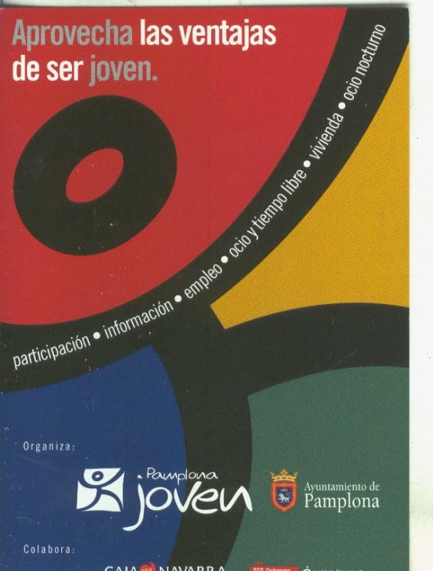 Postal 5652 : Propaganda de Pamplona Joven