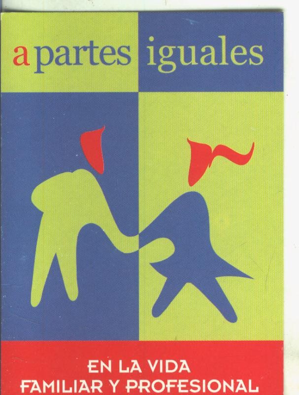 Postal 5662 : Propaganda de a partes iguales, comunidad de madrid