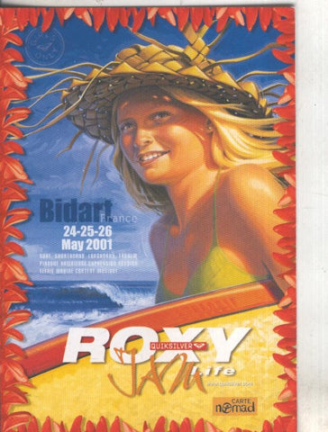 Postal 5676 : Propaganda de Bidart france, Roxy life