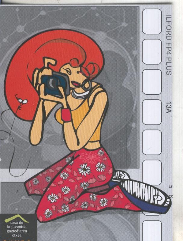 Postal 5678 : Propaganda de programacion junio casa juventud, pamplona 2001