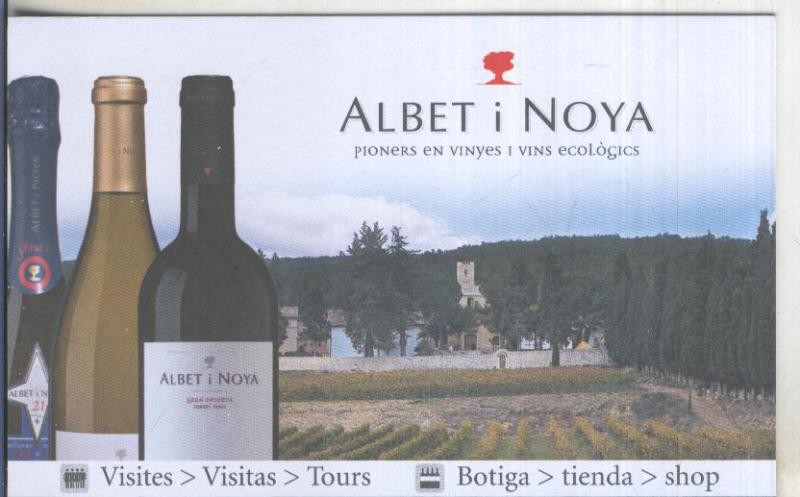 Postal 5692 : Publicitaria de Bodega Albert i Noya (Barcelona)