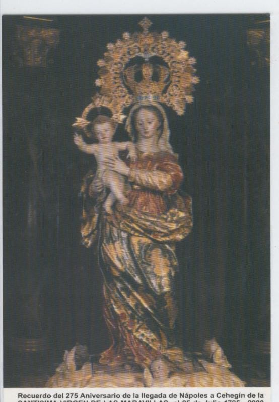 Postal Virgenes 272 : Nuestra Señora de las Maravillas