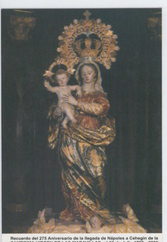 Postal Virgenes 272 : Nuestra Señora de las Maravillas