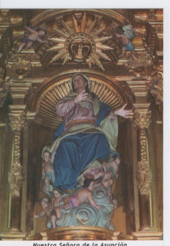 Postal Virgenes 280 : Nuestra Señora de la Asuncion, Pradoluengo (Burgos)