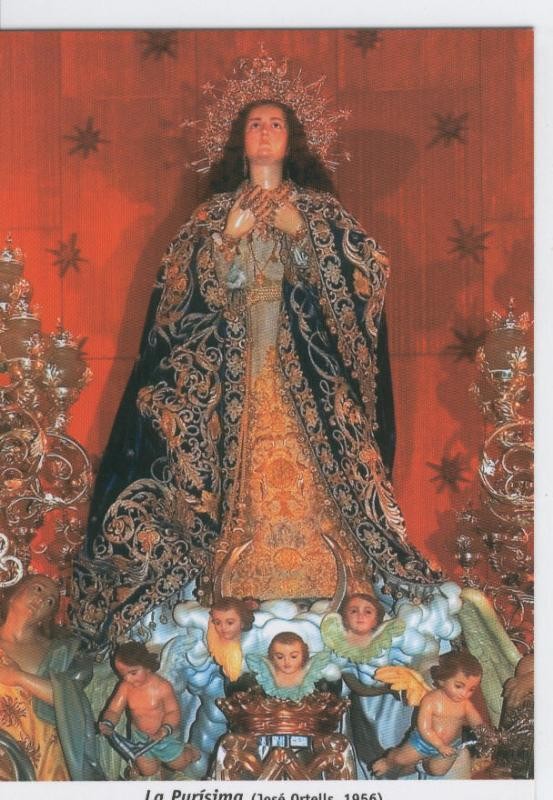 Postal Virgenes 285 : La Purisima, Villarreal (Castellon)