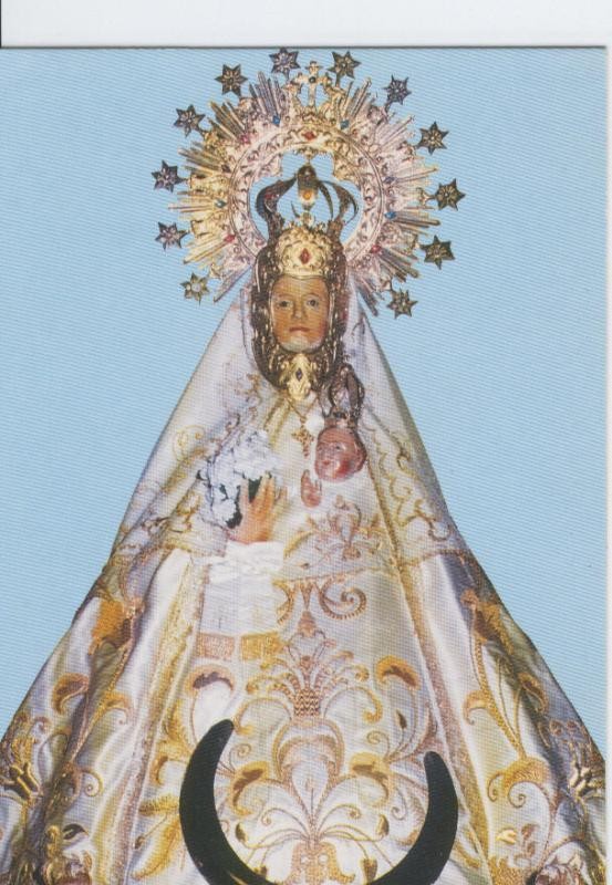 Postal Virgenes 306 : Virgen de la Cuesta, patrona de Escobar de Polengos (Segovia)