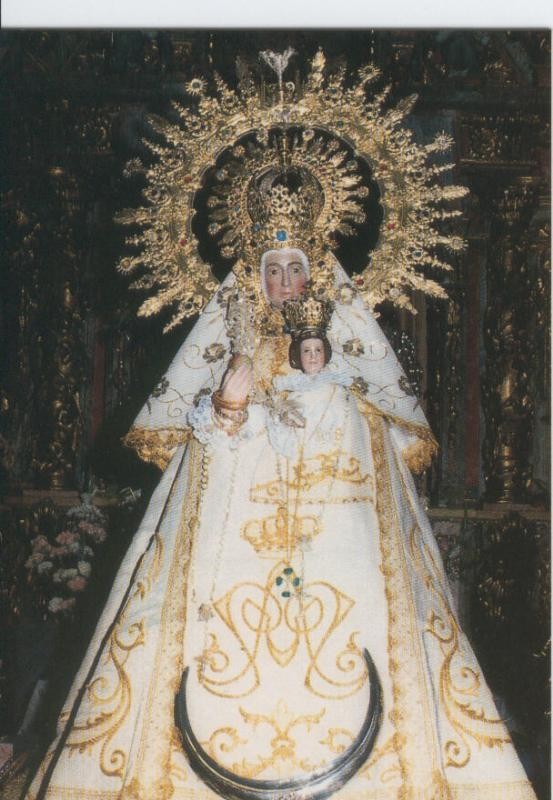 Postal Virgenes 307 : Nuestra Señora de Rodelga, patrona de Mozoncillo (Segovia)