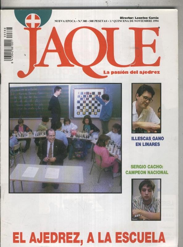 Jaque-Revista de ajedrez numero 388