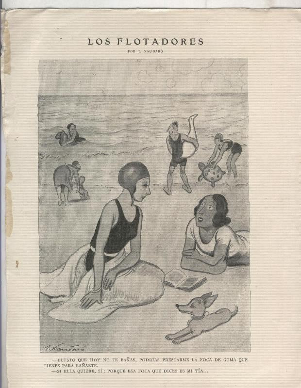 Xaudaro: Lamina numero 56: Los flotadores