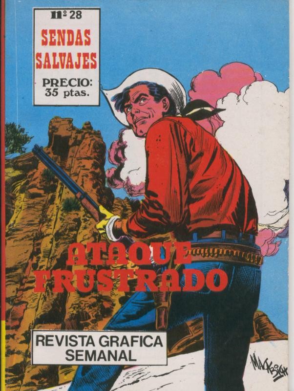 Sendas Salvajes numero 028:  Buck John: ataque frustrado
