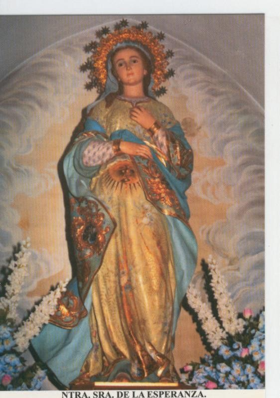 Postal Virgenes 325 : Nuestra Señora de la Esperanza, patrona de Onda (Castellon)