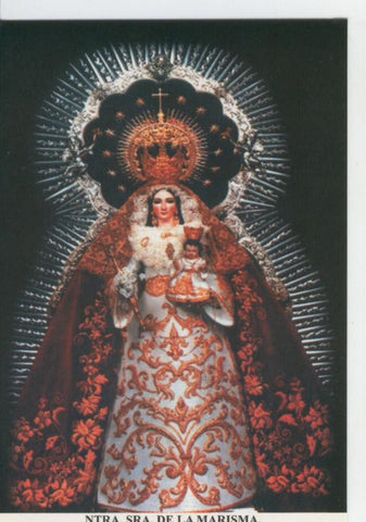 Postal Virgenes 343 : Nuestra Señora de la Marisma, patrona de Marismilla (Sevilla)