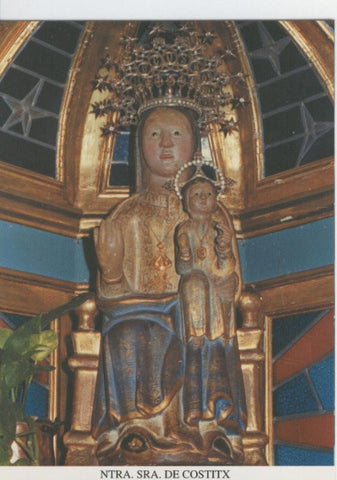 Postal Virgenes 351 : Nuestra Señora de Costitx, patrona Costitx (Mallorca)