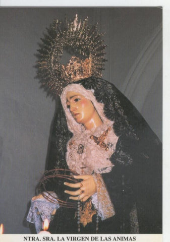 Postal Virgenes 361 : Nuestra Señora la Virgen de las Animas, Alora (Malaga)