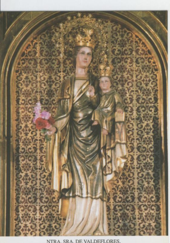 Postal Virgenes 366 : Nuestra Señora de Valdeflores, patrona Benabarre (Huesca)