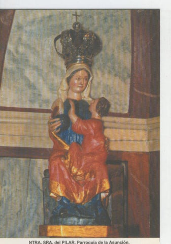 Postal Virgenes 372 : Nuestra Señora del Pilar, Arenas San Pedro (Avila)