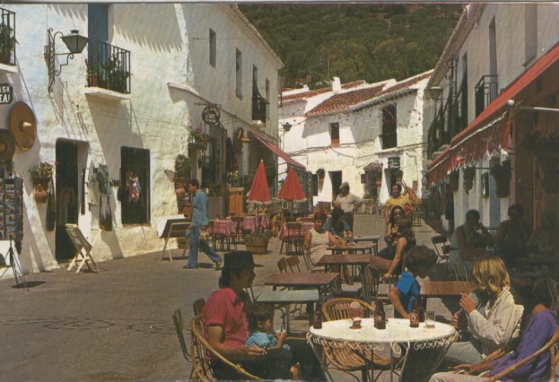 Postal 5725 : Calle tipica de Mijas (Malaga)