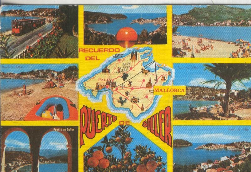 Postal 5726 : recuerdo de Puerto de Soller (Mallorca)