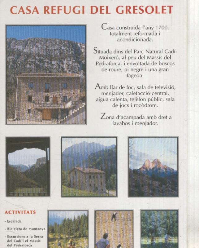 Postal 5744 : Publicitaria casa refugi del Gresolet