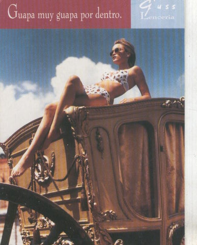 Postal 5748 : Publicitaria de Guss, tienda lenceria de Pamplona