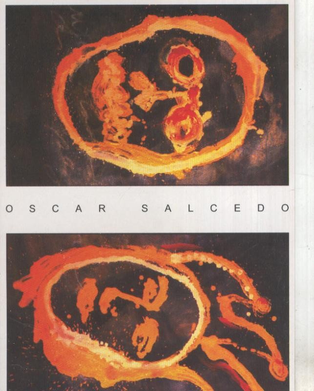 Postal 5755 : Publicitaria  exposicion Oscar Salcedo, Pamplona
