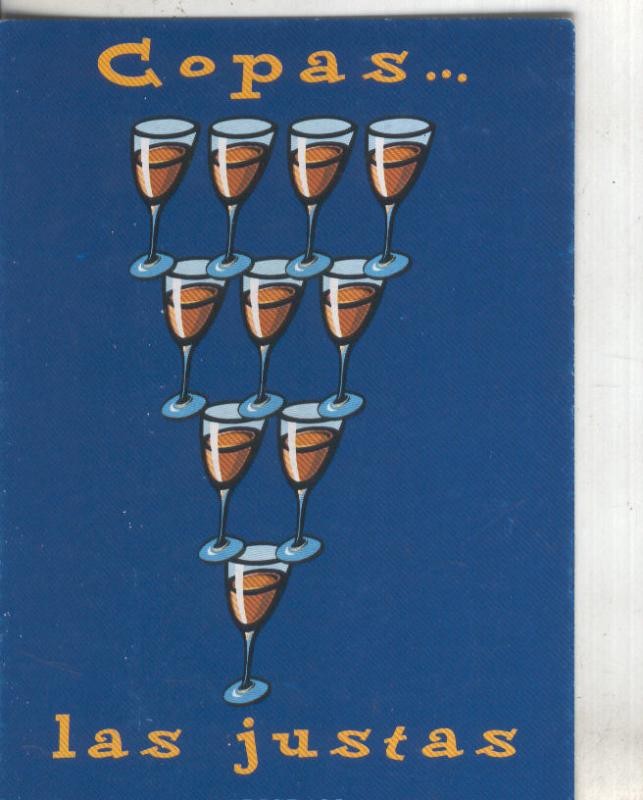 Postal 5772 : Publicitaria Copas las Justas